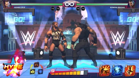 When your Hype meter is full, tap the button…